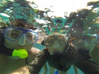 Schnorchelgruppe, Nina, Sarah, Niki