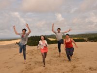 Schwieriges Timing beim Gruppenbild.