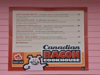 Bacon. Und Bacon. Und noch mehr Bacon. Leider war geschlossen.