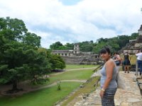 Steile Stufen haben diese Mayas gebaut.