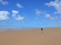 Sand, soweit das Auge reicht.