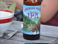 Eines der zahllosen India Pale Ales, die wir unterwegs probiert haben.