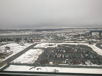 Hotelaussicht auf die Landebahn