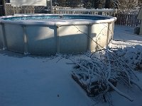 Gestern 20Grad, heute -8 und Schnee.